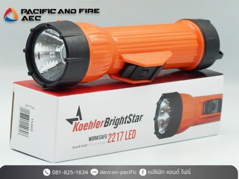 ไฟฉายกันน้ำ กันระเบิด WORKSAFE 2217 LED